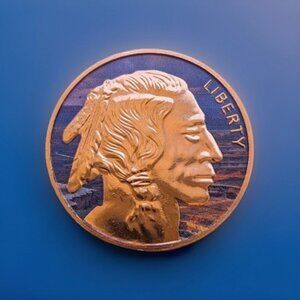 Coin 1 Oz Copper